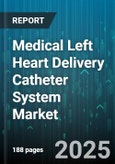 Medical Left Heart Delivery Catheter System Market by Product Type (Deflectable Catheters, Fixed Curve Catheters, Variable Stiffness Catheters), Indication (Atrial Fibrillation, Atrial Flutter, Ventricular Tachycardia), End User, Distribution Channel - Global Forecast 2025-2030- Product Image