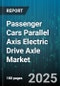 Passenger Cars Parallel Axis Electric Drive Axle Market by Vehicle Type (Coupe, Hatchback, Mpv), Propulsion Type (Battery Electric, Hybrid Electric, Plug In Hybrid), Axle Position, Power Rating, Sales Channel, End User, Motor Type - Global Forecast 2025-2030 - Product Image