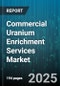 Commercial Uranium Enrichment Services Market by Technology (Gas Centrifuge, Gaseous Diffusion, Laser Enrichment), End User (Government Military, Research Institutes, Utility Companies), Service Type, Enrichment Level, Contract Type - Global Forecast 2025-2030 - Product Image