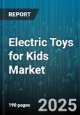 Electric Toys for Kids Market by Product Type (Battery Operated Ride-Ons, Electronic Learning Tablets, Electronic Pet Toys), Distribution Channel (Department Stores, Mass Merchandisers, Online Retail), Age Group, Price Range, Power Source - Global Forecast 2025-2030- Product Image