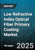 Low Refractive Index Optical Fiber Primary Coating Market by Fiber Type (Multi Mode, Single Mode), Application (Defense Systems, Industrial Automation, Medical Imaging), End-User Industry, Coating Material, Curing Technology, Sales Channel - Global Forecast 2025-2030- Product Image