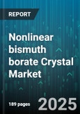 Nonlinear bismuth borate Crystal Market by Application (Optical Parametric Oscillator, Second Harmonic Generation, Sum Frequency Generation), Product Form (Bulk Crystal, Powder, Thin Film), End User Industry, Wavelength Range, Sales Channel - Global Forecast 2025-2030- Product Image