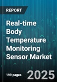 Real-time Body Temperature Monitoring Sensor Market by Product Type (Contactless Sensor, Patch Sensor, Wearable Sensor), Connectivity (Bluetooth, Cellular, RFID), Technology, Application, End User, Distribution Channel, Age Group, Deployment - Global Forecast 2025-2030- Product Image