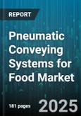 Pneumatic Conveying Systems for Food Market by Technology (Dense Phase, Dilute Phase), Material Type (Flake, Granule, Pellet), Operation Mode, Capacity Range, End Industry, System Component, Installation Type, Conveying Distance, Vacuum Level - Global Forecast 2025-2030- Product Image