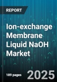Ion-exchange Membrane Liquid NaOH Market by End User Industry (Alumina Refining, Chemical Manufacturing, Detergent & Soap), Purity Grade (Food Grade, Industrial Grade, Pharmaceutical Grade), Production Capacity, Sales Channel - Global Forecast 2025-2030- Product Image
