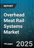 Overhead Meat Rail Systems Market by Product Type (Fixed Rail Systems, Motorized Rail Systems, Portable Rail Systems), Operation Mode (Fully Automated, Manual, Semi Automated), End-User, Material, Distribution Channel - Global Forecast 2025-2030- Product Image