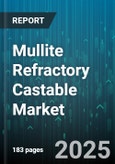 Mullite Refractory Castable Market by End Use Industry (Cement Industry, Glass Industry, Metallurgy), Application (Flow Control Components, Furnace Lining, Industrial Furnaces), Temperature Range, Purity, Product Form - Global Forecast 2025-2030- Product Image