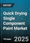 Quick Drying Single Component Paint Market by End-Use Industry (Aerospace, Automotive, Construction), Formulation Type (Acrylic, Alkyd, Epoxy), Application, Distribution Channel, Packaging, Pricing Tier - Global Forecast 2025-2030 - Product Image