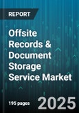 Offsite Records & Document Storage Service Market by Service Type (Document Storage, Media Storage, Scanning and Digitization), Deployment Type (Cloud, on-Premises), End-User Industry, Organization Size - Global Forecast 2025-2030- Product Image
