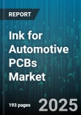 Ink for Automotive PCBs Market by Ink Type (Conductive Ink, Protective Coating Ink, Solder Mask Ink), Application (EMC Shielding, PCB Assembly, Silkscreen Printing), Vehicle Type, Sales Channel, End User - Global Forecast 2025-2030- Product Image