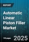 Automatic Linear Piston Filler Market by End Use Industry (Chemicals, Cosmetics and Personal Care, Food and Beverage), Packaging Material (Glass, Metal, Plastic), Filling Range, Distribution Channel, Mounting Type - Global Forecast 2025-2030 - Product Image