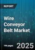 Wire Conveyor Belt Market by Application (Automotive, Food Processing, Logistics & Warehousing), Belt Type (Fabric, Multi Ply, Single Ply), Material, End User Industry, Conveyor Configuration, Distribution Channel - Global Forecast 2025-2030- Product Image