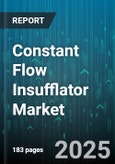Constant Flow Insufflator Market by Application (Arthroscopy, Endoscopic Surgery, Gynecological Procedures), End User (Ambulatory Surgical Centers, Hospitals, Specialty Clinics), Product Type, Distribution Channel - Global Forecast 2025-2030- Product Image