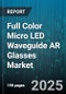 Full Color Micro LED Waveguide AR Glasses Market by Application (Education, Gaming & Entertainment, Healthcare), End Use (Consumer, Enterprise, Government), Device Type, Component, Price Tier, Resolution - Global Forecast 2025-2030 - Product Image