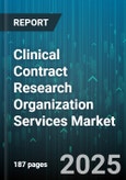 Clinical Contract Research Organization Services Market by Therapy Area (Cardiovascular, Immunology, Neurology), Phase of Development (Phase I, Phase II, Phase III), Service Model, Study Design, End User - Global Forecast 2025-2030- Product Image