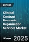 Clinical Contract Research Organization Services Market by Therapy Area (Cardiovascular, Immunology, Neurology), Phase of Development (Phase I, Phase II, Phase III), Service Model, Study Design, End User - Global Forecast 2025-2030 - Product Thumbnail Image