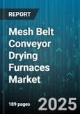 Mesh Belt Conveyor Drying Furnaces Market by Heating Technology (Electric, Gas, Oil), Belt Material (Alloy Steel, Carbon Steel, Stainless Steel), End User Industry, Application, Automation Level, Capacity - Global Forecast 2025-2030- Product Image
