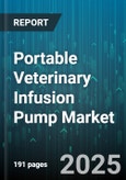 Portable Veterinary Infusion Pump Market by Animal Type (Companion Animal, Equine, Exotic Animal), Pump Type (Elastomeric Pump, Peristaltic Pump, Syringe Pump), Application, End User, Flow Rate, Power Source - Global Forecast 2025-2030- Product Image