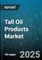 Tall Oil Products Market by Product Type (Crude Tall Oil, Distilled Tall Oil, Tall Oil Fatty Acid), Application (Adhesives & Sealants, Lubricants, Oilfield Chemicals), End-Use Industry, Process, Sales Channel - Global Forecast 2025-2030 - Product Thumbnail Image