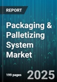 Packaging & Palletizing System Market by System Type (Packaging System, Palletizing System), End Use Industry (Automotive, Chemicals, Consumer Goods), Automation Level, Packaging Material, Distribution Channel - Global Forecast 2025-2030- Product Image