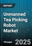 Unmanned Tea Picking Robot Market by Type (Autonomous, Semi Autonomous, Teleoperated), Component (Hardware, Services, Software), End User, Application, Distribution Channel, Price Range - Global Forecast 2025-2030- Product Image