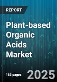 Plant-based Organic Acids Market by Application (Agriculture, Cosmetics & Personal Care, Food & Beverage), Product Type (Citric Acid, Lactic Acid, Malic Acid), Source, Form, Distribution Channel - Global Forecast 2025-2030- Product Image