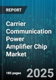 Carrier Communication Power Amplifier Chip Market by Technology Type (GaAs, GaN, LDMOS), Frequency Range (Millimeter Wave, Sub6 Gigahertz), Application, Output Power, Process Node, Sales Channel - Global Forecast 2025-2030- Product Image