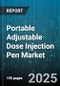 Portable Adjustable Dose Injection Pen Market by Product Type (Disposable Pen, Reusable Pen), Application (Diabetes Management, Growth Hormone Therapy), End User, Distribution Channel, Technology - Global Forecast 2025-2030 - Product Thumbnail Image