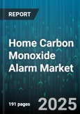 Home Carbon Monoxide Alarm Market by Product Type (Battery Operated, Hardwired, Plug in), End User (Commercial, Industrial, Residential), Distribution Channel, Installation Type, Sensor Technology - Global Forecast 2025-2030- Product Image