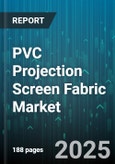 PVC Projection Screen Fabric Market by Application (Commercial, Education, Entertainment), Type (Glass Beaded, High Gain, Matte White), Technology, End User, Distribution Channel, Gain Level - Global Forecast 2025-2030- Product Image