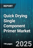 Quick Drying Single Component Primer Market by End Use Industry (Aerospace, Automotive, Construction), Application Surface (Concrete, Metal, Plastic), Technology, Sales Channel, Product Form - Global Forecast 2025-2030- Product Image