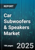 Car Subwoofers & Speakers Market by Technology (Active, Passive), Vehicle (Light Commercial Vehicle, Passenger Car, Two-Wheeler), Distribution Channel, Product Type, Installation, Price Range - Global Forecast 2025-2030- Product Image