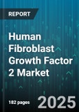 Human Fibroblast Growth Factor 2 Market by Application (Cancer Therapy, Cosmetic, Drug Delivery), Expression System (ChO Cells, E Coli, Insect Cells), End User, Product Form, Purity Grade, Type - Global Forecast 2025-2030- Product Image