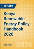Kenya Renewable Energy Policy Handbook 2026- Product Image