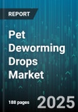 Pet Deworming Drops Market by Animal Type (Cat, Dog, Equine), Distribution Channel (Online Retail, Pet Stores, Veterinary Clinics), Active Ingredient, End User, Price Tier, Dose Frequency - Global Forecast 2025-2030- Product Image