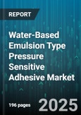 Water-Based Emulsion Type Pressure Sensitive Adhesive Market by Adhesive Form (Liquid, Paste), Adhesive Type (Acrylic, Rubber, Silicone), Packaging Type, Application, End Use Industry - Global Forecast 2025-2030- Product Image