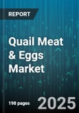 Quail Meat & Eggs Market by Production Method (Conventional, Free Range, Organic), End User (Foodservice, Household, Industrial), Product Type, Distribution Channel - Global Forecast 2025-2030- Product Image
