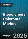Biopolymers Colorants Market by Application (3D Printing, Automotive, Electronics), Colorant Type (Dye, Pigment), End Use Industry, Form, Distribution Channel, Source - Global Forecast 2025-2030- Product Image