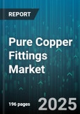 Pure Copper Fittings Market by Product Type (Cap, Coupling, Elbow), Application (Gas Distribution, HVAC, Plumbing), End Use, Distribution Channel, Size, Pressure Rating - Global Forecast 2025-2030- Product Image