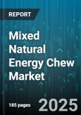 Mixed Natural Energy Chew Market by Distribution Channel (Offline, Online), Product Type (Bars, Chew Tablets, Confectionery), Application, End User, Ingredient, Packaging Type - Global Forecast 2025-2030- Product Image