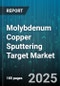 Molybdenum Copper Sputtering Target Market by End Use (Data Storage, Display, Optical Coatings), Target Shape (Custom, Cylinder, Disk), Deposition Technology, Composition, Purity - Global Forecast 2025-2030 - Product Image