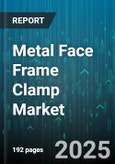 Metal Face Frame Clamp Market by Product Type (Adjustable, Fixed, Quick-Release), Material Type (Aluminum, Composite, Stainless Steel), Application, End User, Distribution Channel - Global Forecast 2025-2030- Product Image
