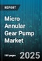 Micro Annular Gear Pump Market by End Use Industry (Automotive, Chemicals, Food & Beverage), Pump Type (External Gear, Internal Gear), Sealing Type, Material, Flow Rate, Drive Type - Global Forecast 2025-2030 - Product Image