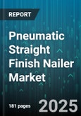 Pneumatic Straight Finish Nailer Market by Application (Commercial, Industrial, Residential), End User (Diy, Professional), Product Type, Distribution Channel, Price Band - Global Forecast 2025-2030- Product Image