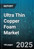 Ultra Thin Copper Foam Market by Application (Catalysis & Filtration, EMI Shielding, Energy Storage), Type (Flexible, Rigid), End-User, Fabrication Method, Thickness, Purity - Global Forecast 2025-2030- Product Image
