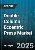 Double Column Eccentric Press Market by Type (Flywheel, Hybrid Mechanical, Hydraulic), Application (Aerospace, Automotive, Consumer Goods), Capacity, End User, Sales Channel - Global Forecast 2025-2030- Product Image