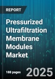 Pressurized Ultrafiltration Membrane Modules Market by Application, Membrane Material, Configuration, End-Use Industry, Capacity, Sales Channel, Module Type - Global Forecast 2025-2030- Product Image