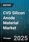CVD Silicon Anode Material Market by Application, Anode Type, Manufacturing Process, Material Grade, Product Form, Coating Type, Particle Size, Sales Channel - Global Forecast 2025-2030 - Product Thumbnail Image