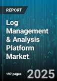 Log Management & Analysis Platform Market by Component (Services, Solutions), Deployment Type (Cloud, Hybrid, On Premise), Organization Size, Vertical, Use Case - Global Forecast 2025-2030- Product Image