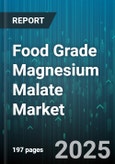 Food Grade Magnesium Malate Market by Form (Capsules, Liquid, Powder), Application (Animal Feed, Cosmetics, Dietary Supplements), Distribution Channel, End User - Global Forecast 2025-2030- Product Image
